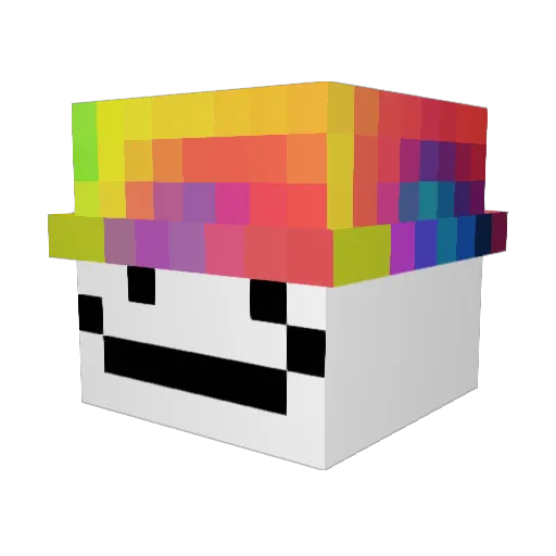 tommy0123 Minecraft avatar head, 3D render