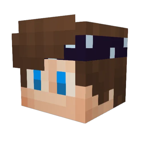 tommy11490 Minecraft avatar head, 3D render