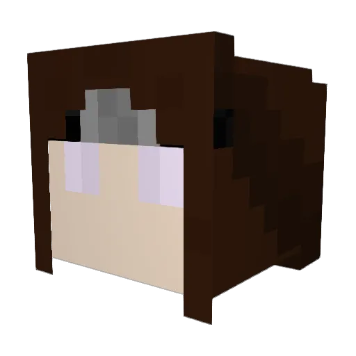 tommy32123 Minecraft avatar head, 3D render