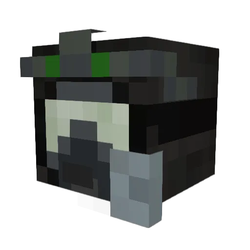tommyd1708 Minecraft avatar head, 3D render