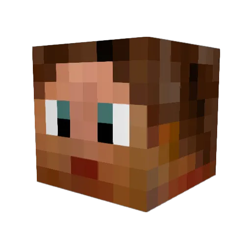tommygunbltz Minecraft avatar head, 3D render