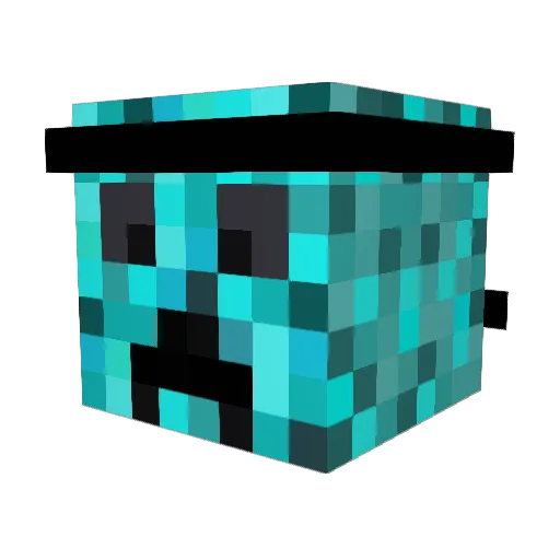 tommyjim9 Minecraft avatar head, 3D render
