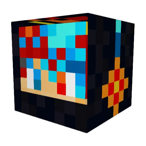 tommyk1000 Minecraft avatar head, 3D render