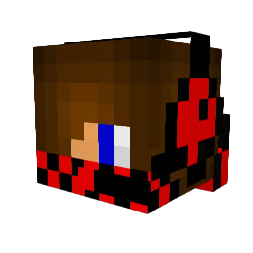 tommyman49 Minecraft avatar head, 3D render