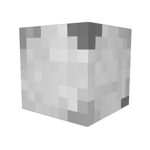 tomozkey Minecraft avatar head, 3D render