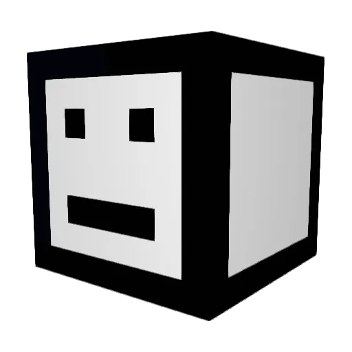 tompsu_ Minecraft avatar head, 3D render