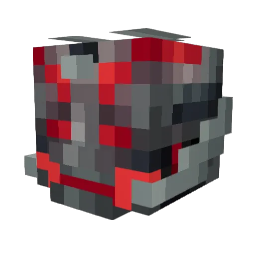 tomputt Minecraft avatar head, 3D render