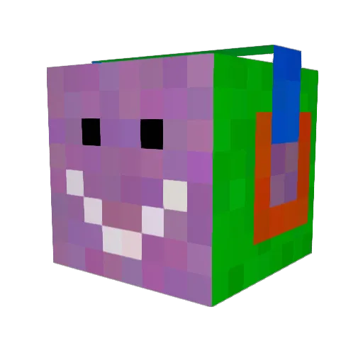toms1399 Minecraft avatar head, 3D render