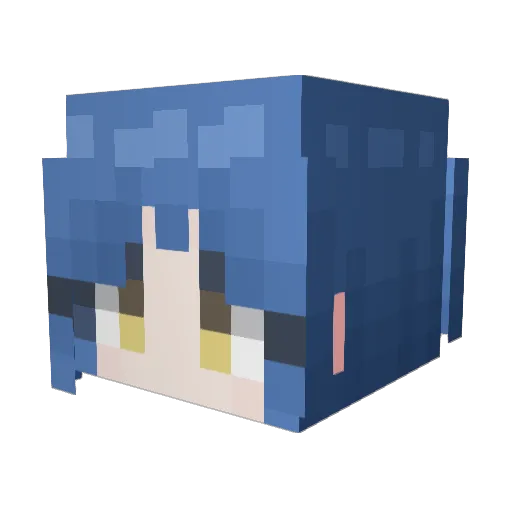 tomsen1247 Minecraft avatar head, 3D render