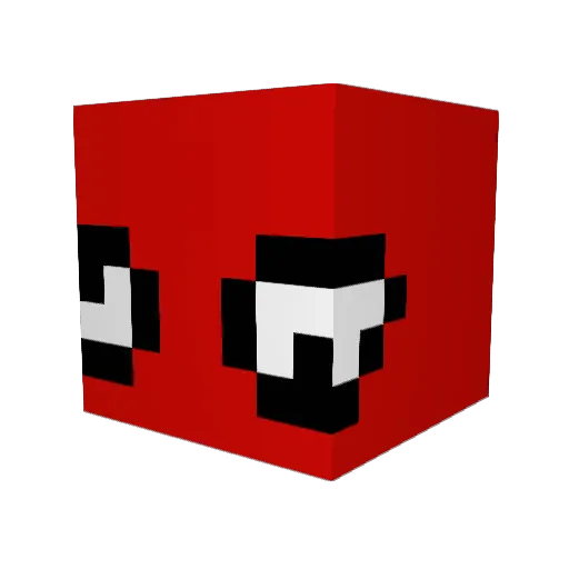 tomses25 Minecraft avatar head, 3D render
