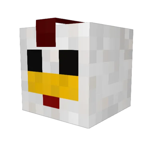 tomthebuilder12 Minecraft avatar head, 3D render
