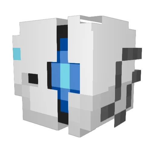 tomtombambam Minecraft avatar head, 3D render
