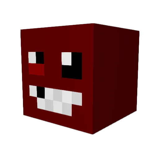 tomtomfoot Minecraft avatar head, 3D render