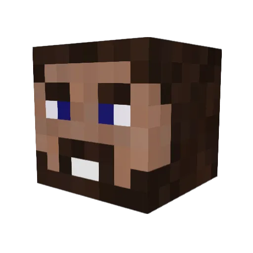 tomtomlmao Minecraft avatar head, 3D render