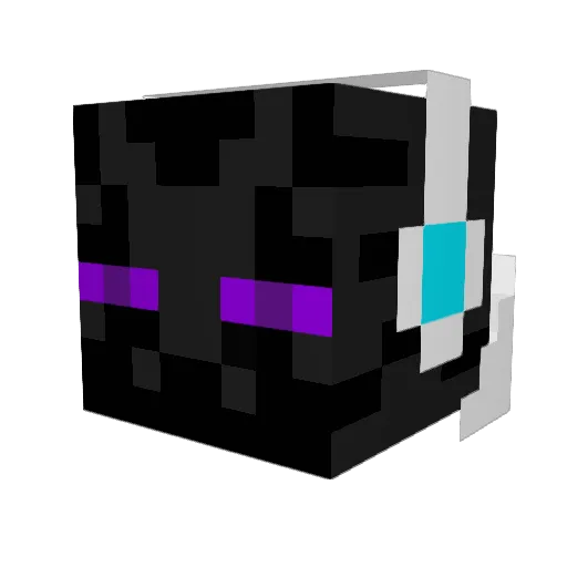 tomtwem Minecraft avatar head, 3D render