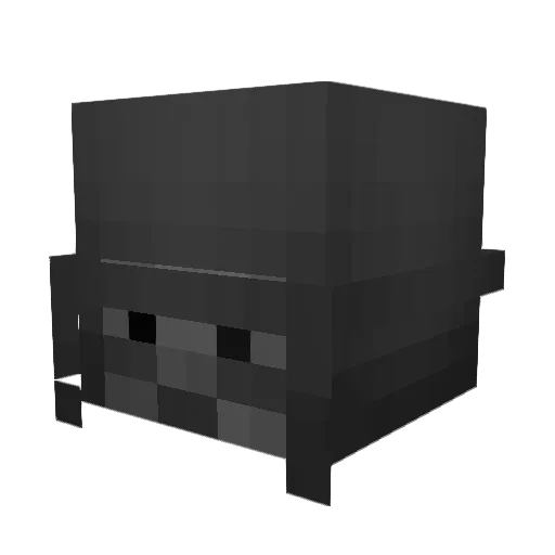 tomuu Minecraft avatar head, 3D render