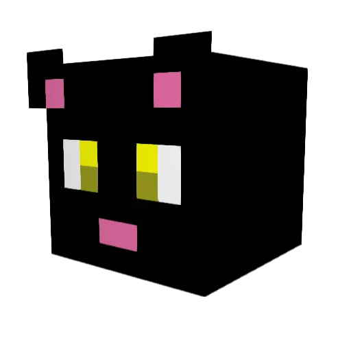 tomwinegums Minecraft avatar head, 3D render