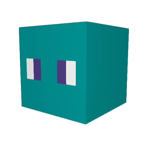 tomy2mato Minecraft avatar head, 3D render