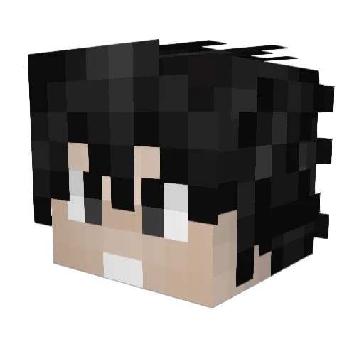 tomy400 Minecraft avatar head, 3D render