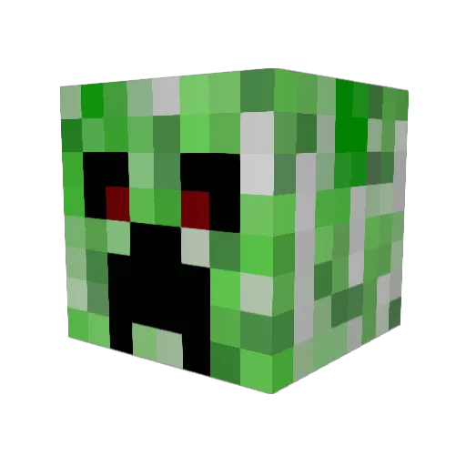 tomyi123 Minecraft avatar head, 3D render