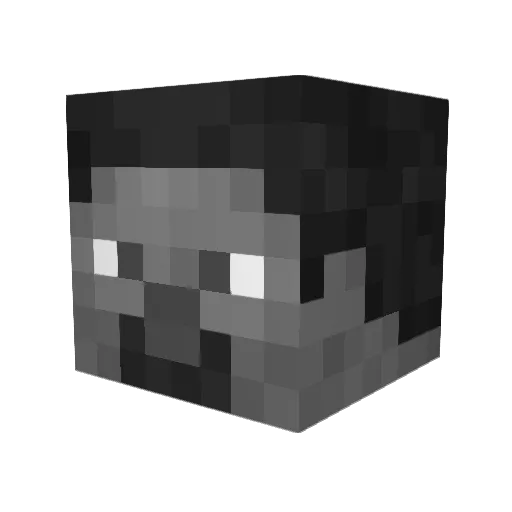 tonalpizza Minecraft avatar head, 3D render