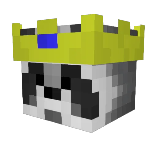 tondis3 Minecraft avatar head, 3D render