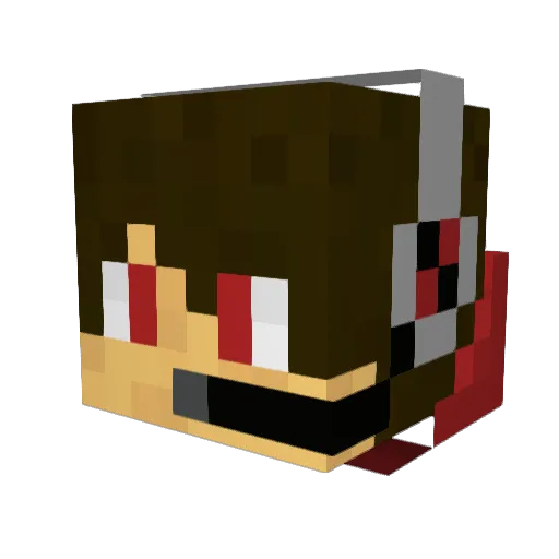 tonester2013 Minecraft avatar head, 3D render