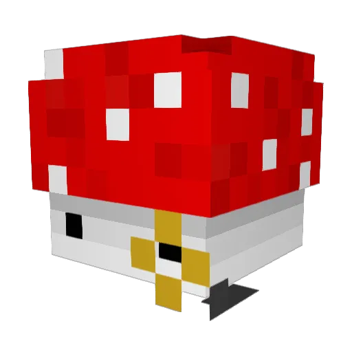 tonhoinhoin Minecraft avatar head, 3D render