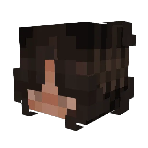 toniikyu Minecraft avatar head, 3D render