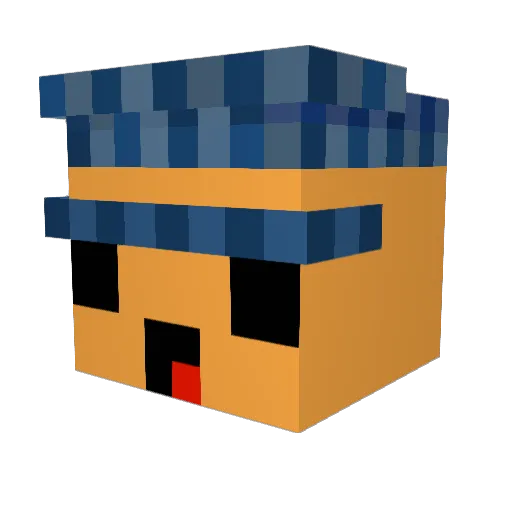tonimahoni2012 Minecraft avatar head, 3D render