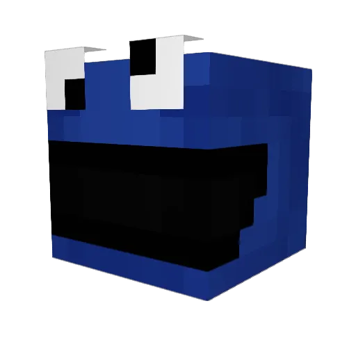 tonomate11 Minecraft avatar head, 3D render