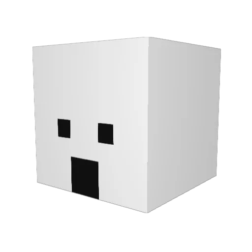tony4917 Minecraft avatar head, 3D render