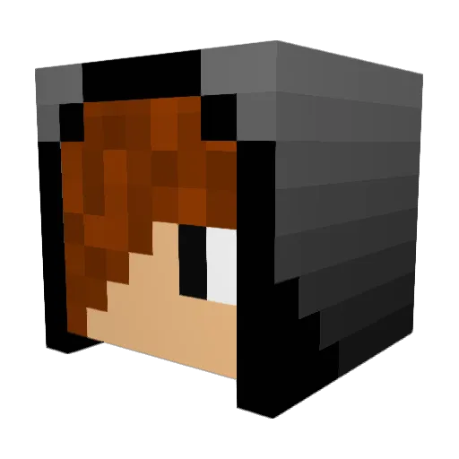 tony690 Minecraft avatar head, 3D render