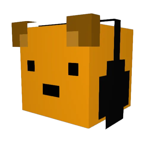 tony_213 Minecraft avatar head, 3D render