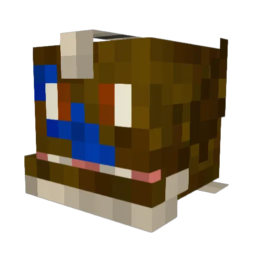 tonycoolman Minecraft avatar head, 3D render