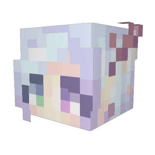 tonydoran Minecraft avatar head, 3D render