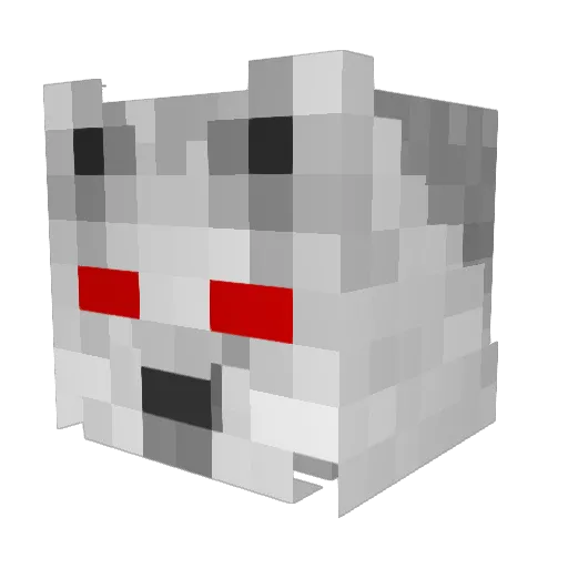 tonykrawk Minecraft avatar head, 3D render