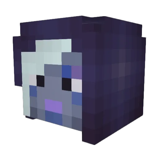 tonyli15 Minecraft avatar head, 3D render