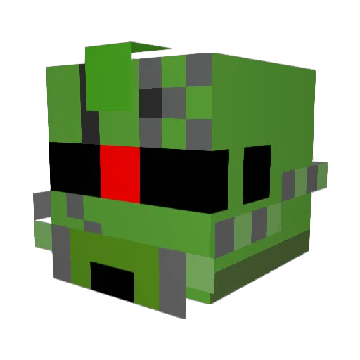 tonysin315 Minecraft avatar head, 3D render