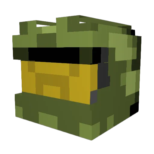 toochi Minecraft avatar head, 3D render