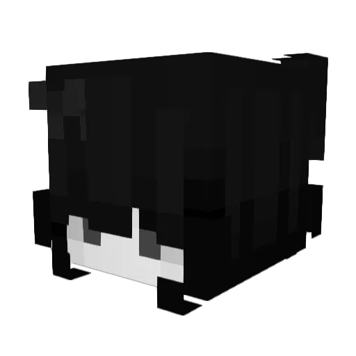 toofbug Minecraft avatar head, 3D render