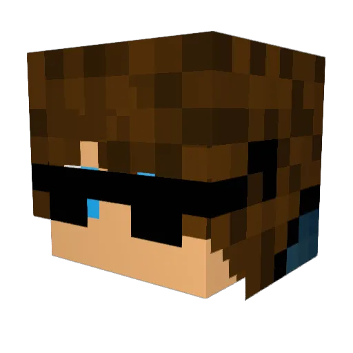 toohawt72 Minecraft avatar head, 3D render