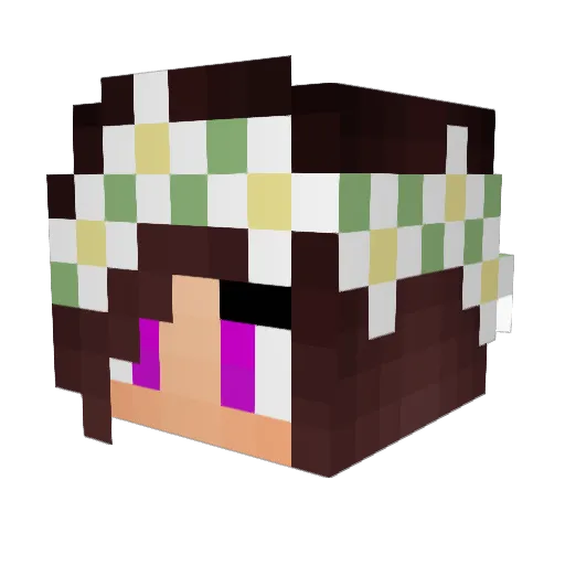 toolface101 Minecraft avatar head, 3D render