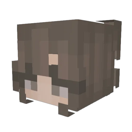 toombsy Minecraft avatar head, 3D render