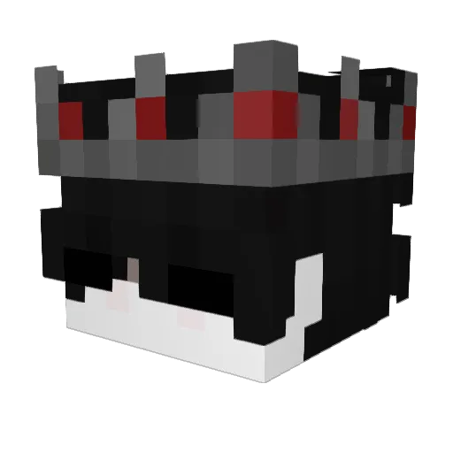 toonterpole Minecraft avatar head, 3D render
