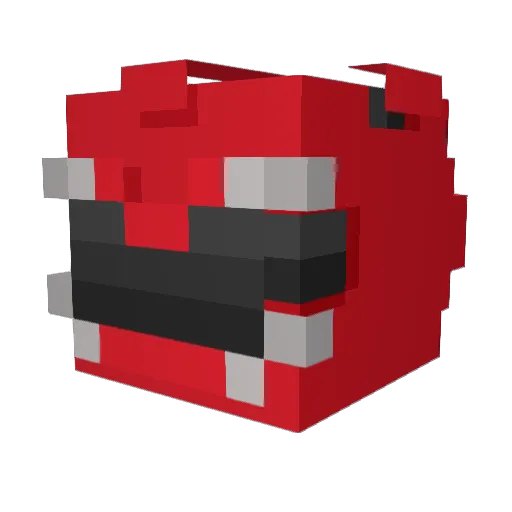 toonylink Minecraft avatar head, 3D render
