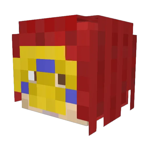 tootheater1359 Minecraft avatar head, 3D render