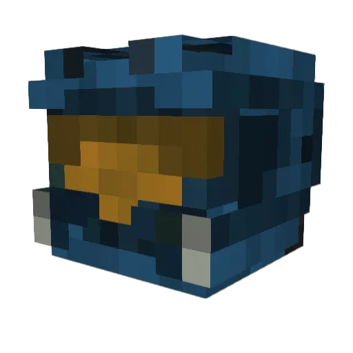 topaceturbo Minecraft avatar head, 3D render