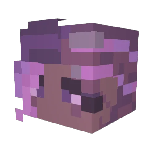 topaz89 Minecraft avatar head, 3D render