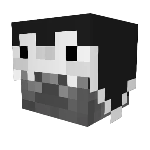 topbarti Minecraft avatar head, 3D render